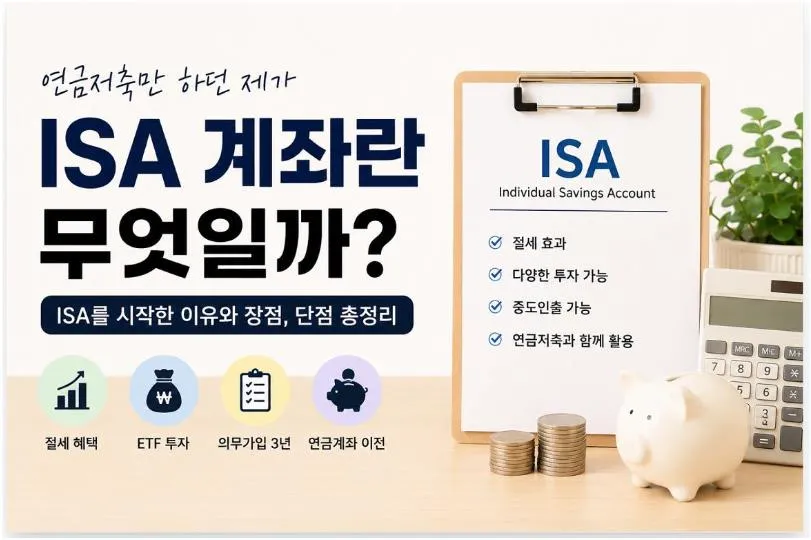 ISA 계좌란 무엇일까 연금저축과 함께 활용하는 절세 투자 전략